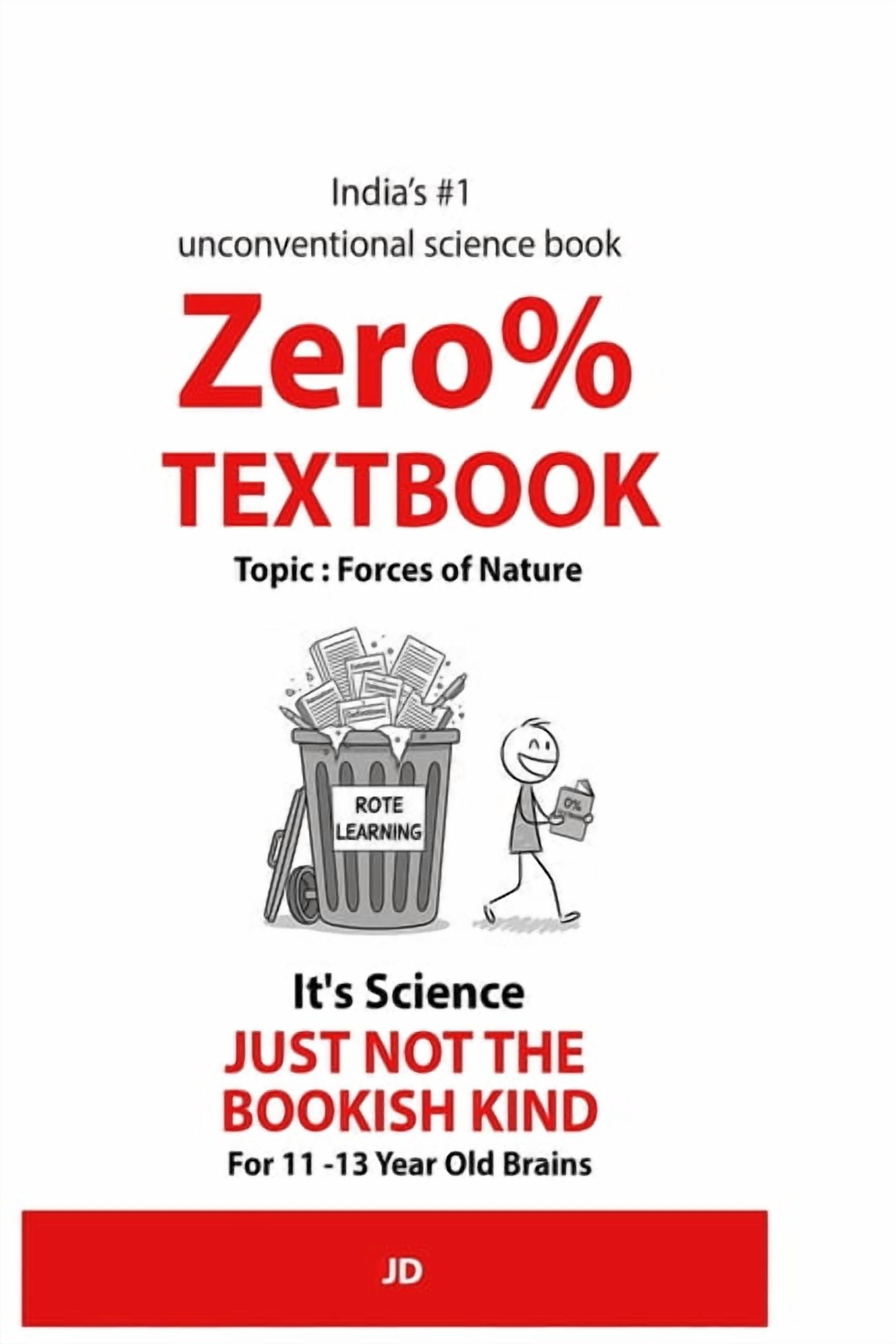 Zero percent Textbook: It's science, just not the bookish kind, (Paperback)