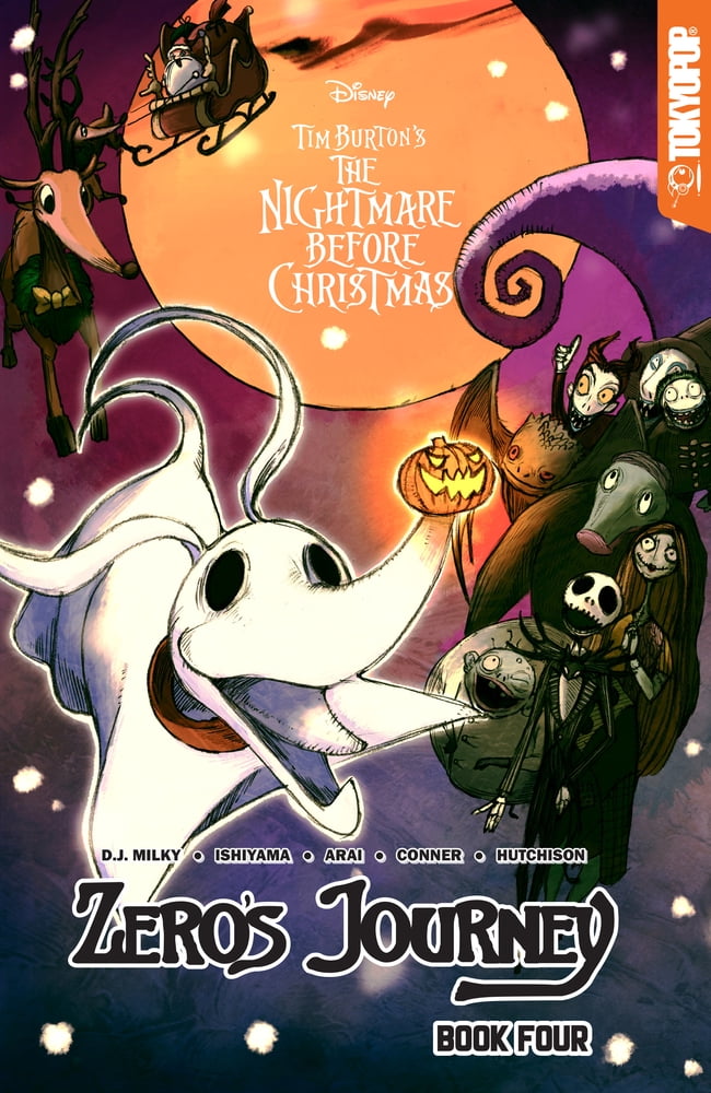 Zero's Journey GN series: Disney Manga: Tim Burton's The Nightmare ...