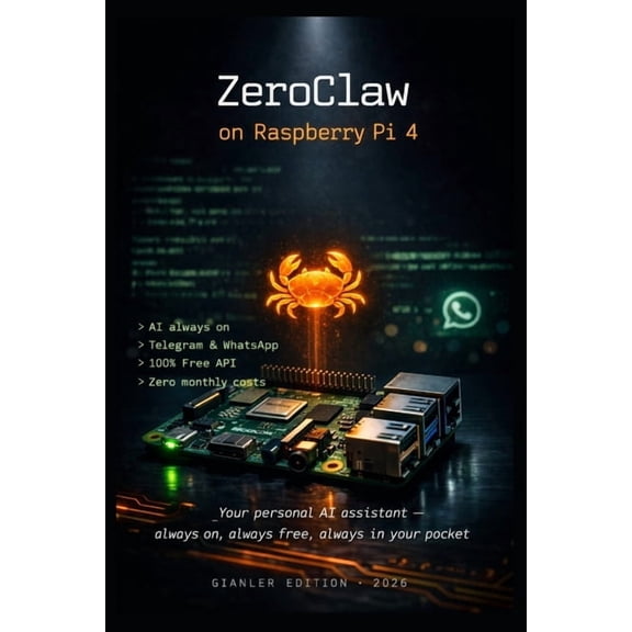 ZeroClaw on Raspberry Pi 4: Build your personal AI assistant in an afternoon - free, always on, always yours, (Paperback)