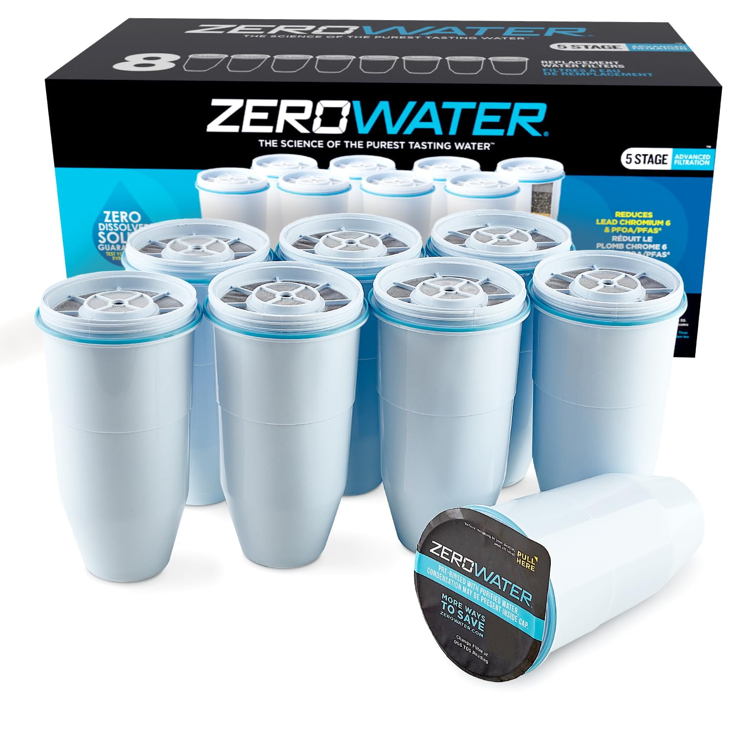 ZeroWater Official Replacement Filter 5Stage Filter Replacement 0