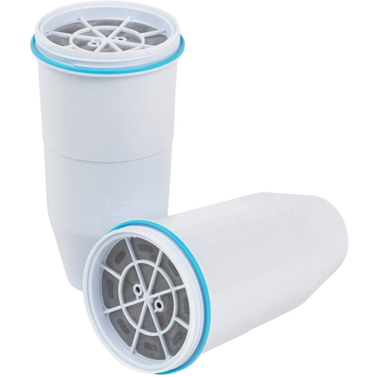 ZeroWater Replacement Filter 2-pk, ZEROWATER REPLACEMENT FILTERS: Ensures  pure-tasting, cleaner water. It fits in all ZeroWater pitchers and water  dispensers, from the.., By Visit the ZeroWater Store 