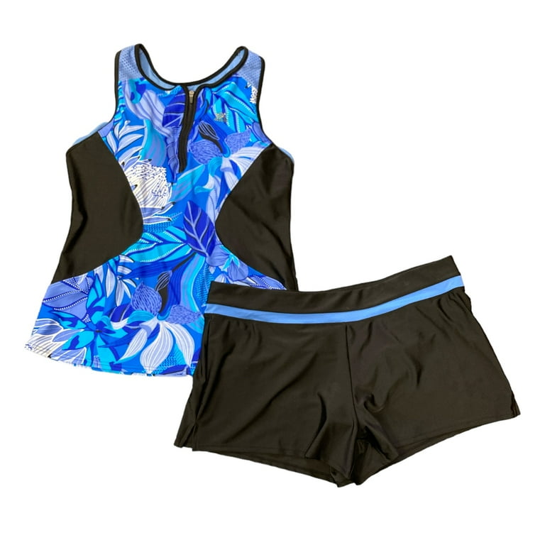ウェア ballahoric back print no sleeve ZeroXPosur Women's Lightweight 4 Way Stretch Racerback Swim Top