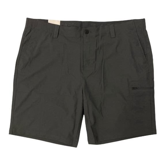 ZeroXposur Men's 4-Way Stretch Lightweight Travel Shorts w/ Utility Zip Pocket (Slate32)