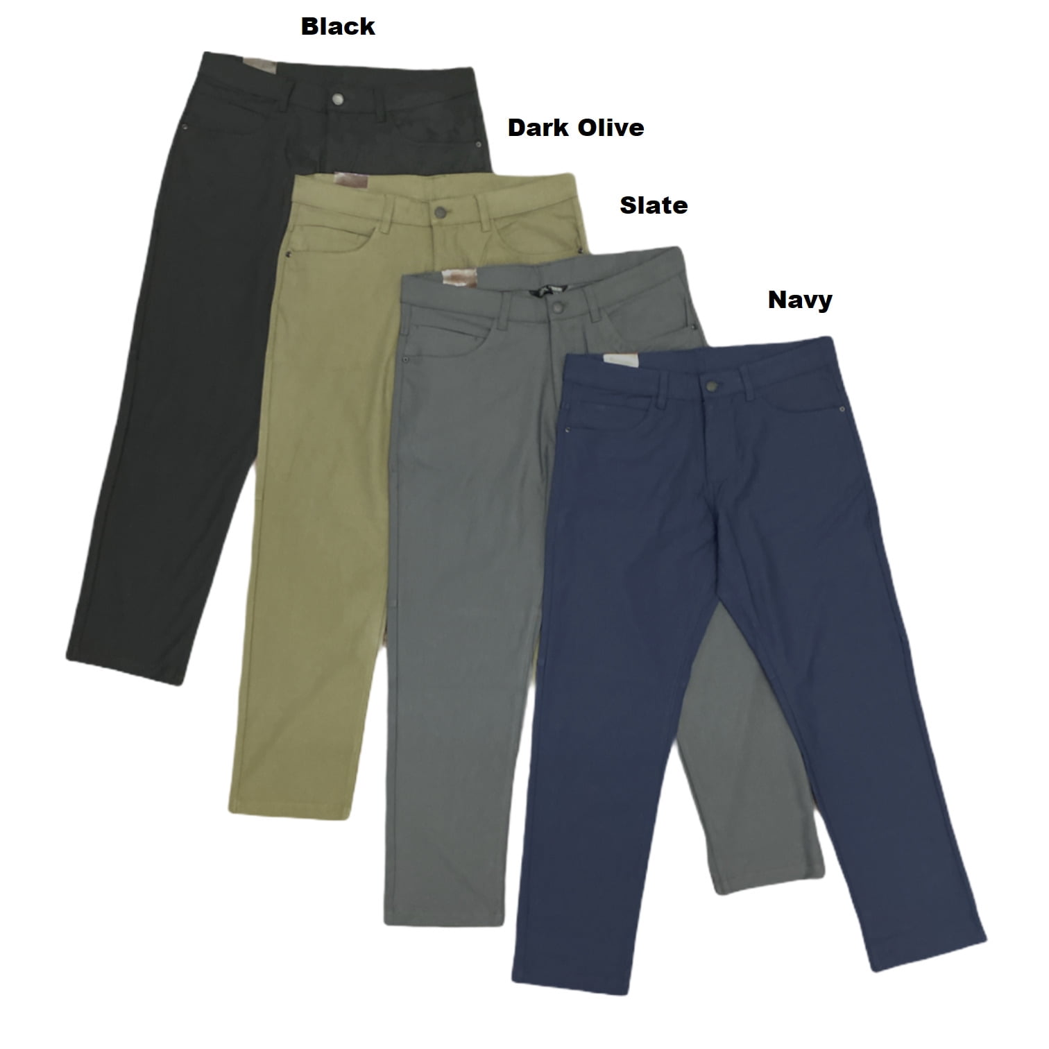 ZeroXposur Men's Flex 4-Way Stretch Comfort Pants, 5 Pockets ZeroXposur Men's Flex 4-Way Stretch Comfort Pants, 5 Pockets