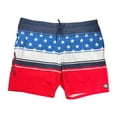 thumbnail image 1 of ZeroXposur Men's UPF 50+ Sun Protection Quick Dry Swim Trunks (Navy Sam, M), 1 of 2