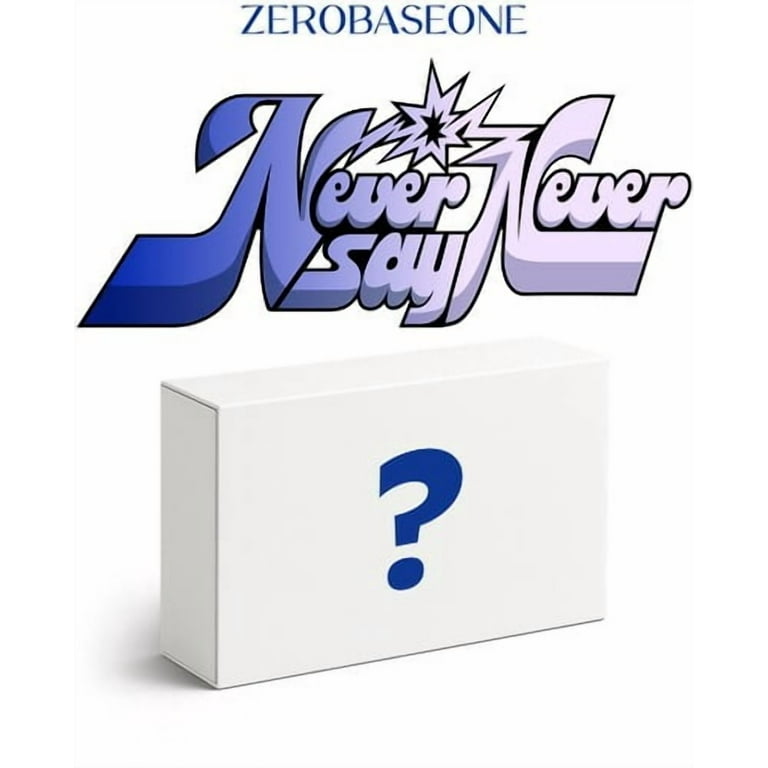 ZEROBASEONE NEVER SAY NEVER 直筆サイン テレ Zerobaseone - Never Say Never - CD - Walmart.com