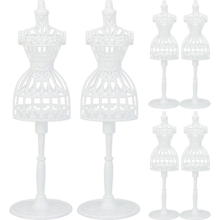 Zerodeko 6Pcs Doll Dress Form Miniature Mannequin Model White - Walmart.com zerodeko-6pcs-doll-dress-form-miniature-mannequin-model-white-walmart-com