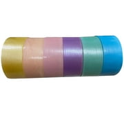 Zerodeko Bulk Candy Duct Tape - 6 Rolls of Adhesive Tapes