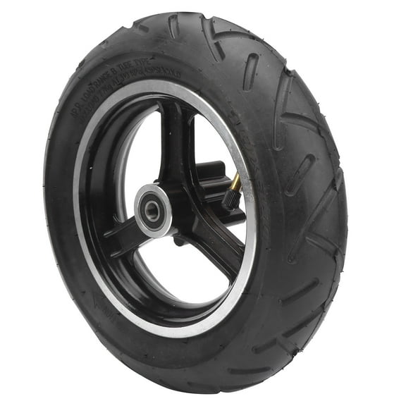 Zerodis 10x3in E-Scooter Tyre Inflatable Rubber Damping Effect W/Hub Outer Inner Tire