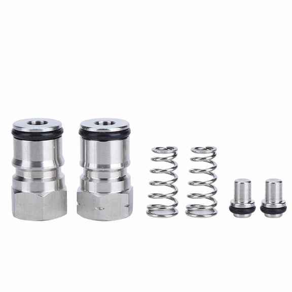 Zerodis 304 Stainless Steel Ball Lock Post Homebrew Keg Ball Lock Post Connector Adapter 9/16in18 Accessory Beer Kegs Kegging