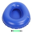 thumbnail image 1 of Zerodis Air Inflatable Bedpan, Portable PVC Air Cushions Bedpan Blue, 1 of 8