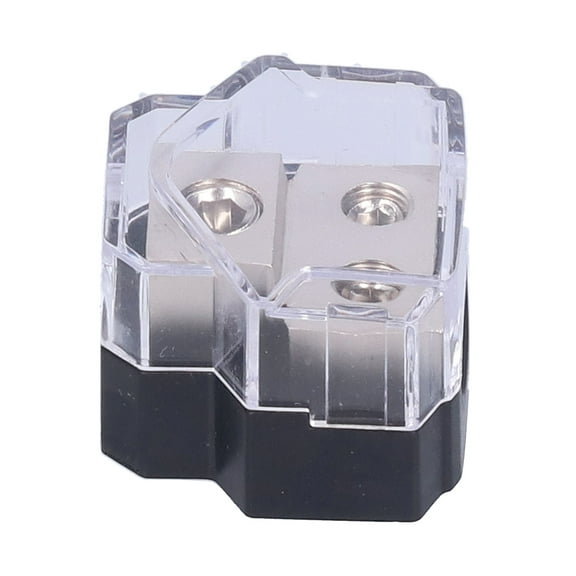 Zerodis Audio Modification, 1 In 2 Out Power Distribution Block Holder 60A for Car Trucks Boats RVs