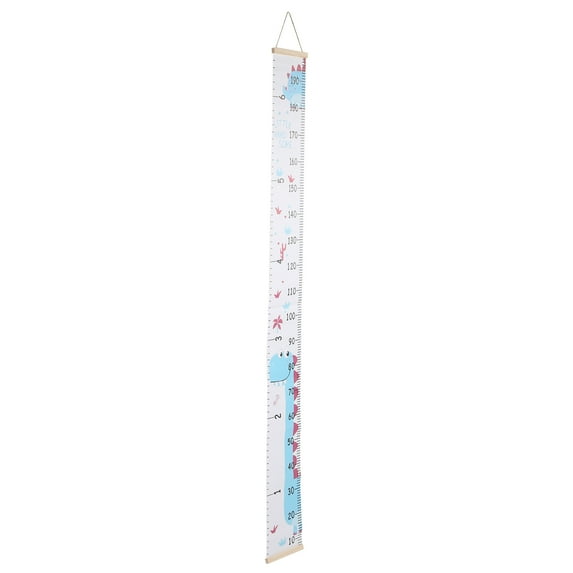 Zerodis Baby Growth Chart, Wood Frame + Cloth Growth Chart For Baby Nursery For Children 's Room For Children For Playroom