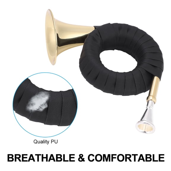 Zerodis Brass Hunting Horn Brass Horn, French Horn, Music Learners For Music Lovers