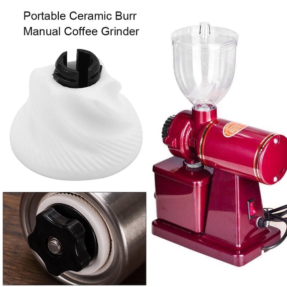 Zerodis Ceramic Coffee Grinder Core, Coffee Grinder Core, Ceramic Burr Manual Coffee Grinder Core for Home Office Hand Crank Bean Mill Accessories