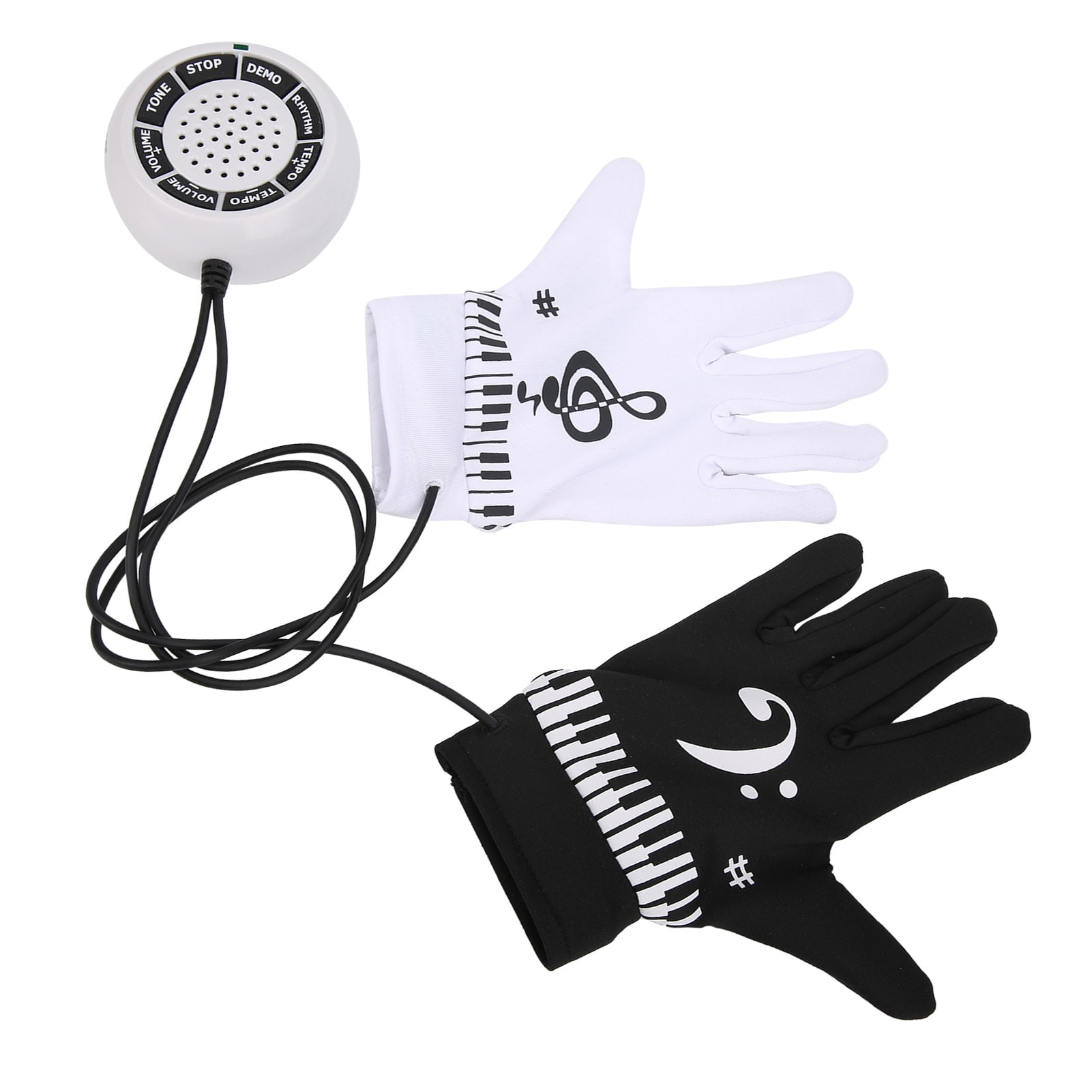 Zerodis Electronic Piano Gloves For Kids Adults With Speakers Party