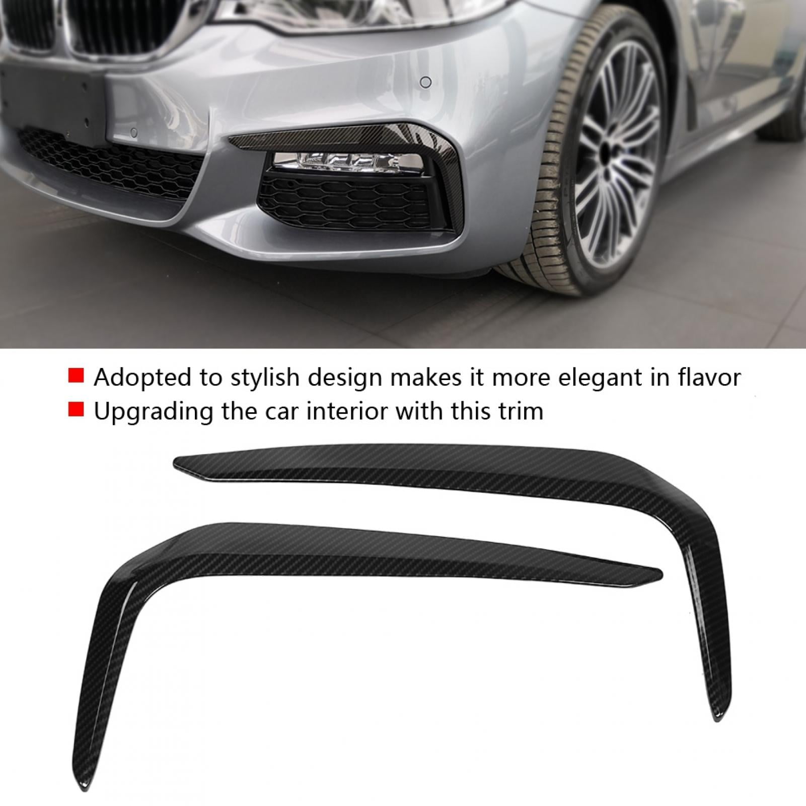 car front bumper trim fog lamp