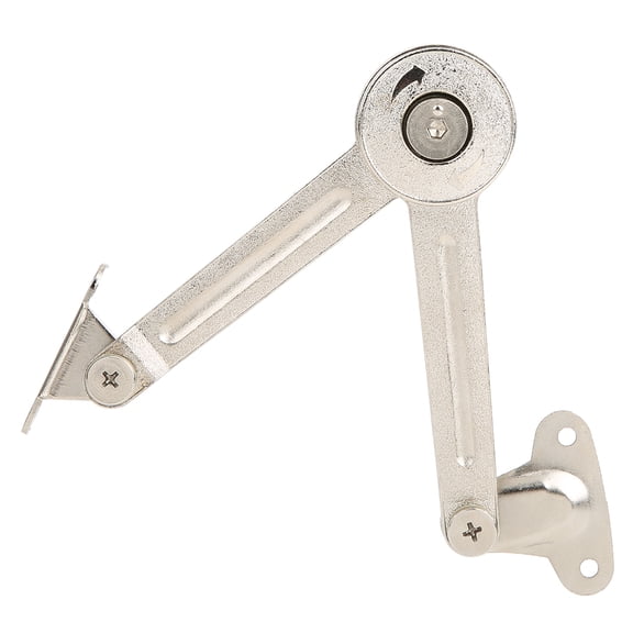 Zerodis Lid Support Rod Hinges Zinc Alloy Cabinet Door Hydraulic Support Automatic Slow Lowering Safety Pneumatic Lid Lifters Home Cabinet Hardware Accessories /2pcs