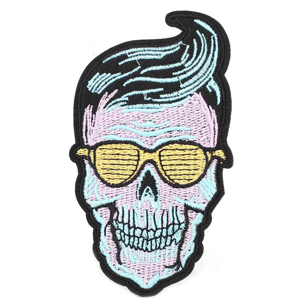 Embroidered Deathabilly Sew Iron Jacket Vest Patch Clothing Accessory Applique Embroidered Deathabilly Sew Iron Jacket Vest Patch Clothing Accessory Applique