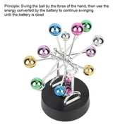 Zerodis Plastic Newton Pendulum Ball, Physics Pendulum Ball, Bedroom Office Living Room For School