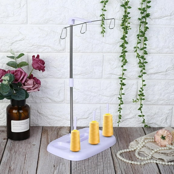 Zerodis Thread Holder Sewing 3 Cones Embroidery Thread Holder Spool Stand For Household Sewing Machine