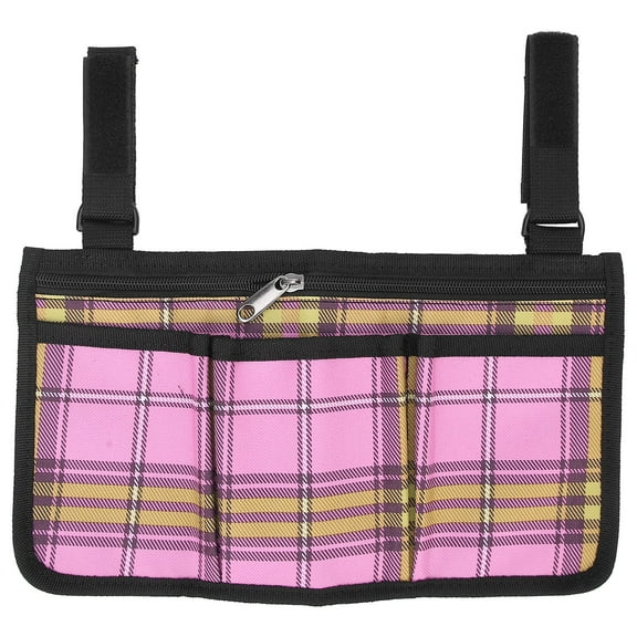 Zerodis Wheelchair Side Bag Armrest Pouch Organizer Pocket Scooter Walker Storage Bag