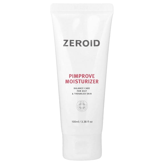 Zeroid Pimprove Moisturizer, For Oily & Troubled Skin, 3.38 fl oz (100 ml)