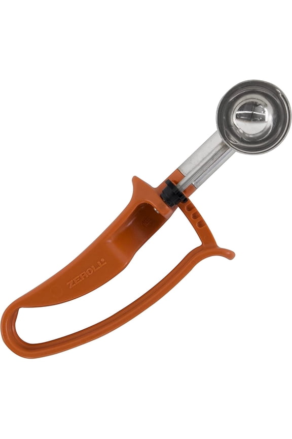 Universal Small EZ Disher Food/Ice Cream Scoop, Rust