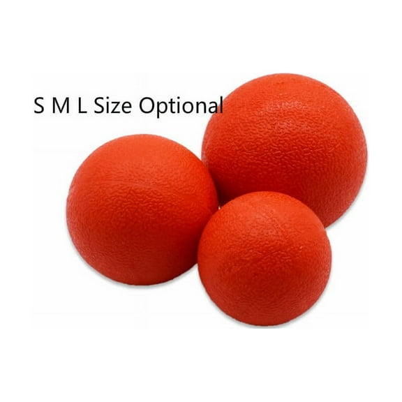 Zerone Pet Dog Training Ball, Solid Rubber Chew Ball Toy For Pet Dog Training Chew Play Bite Fetch, Large Medium Small Size