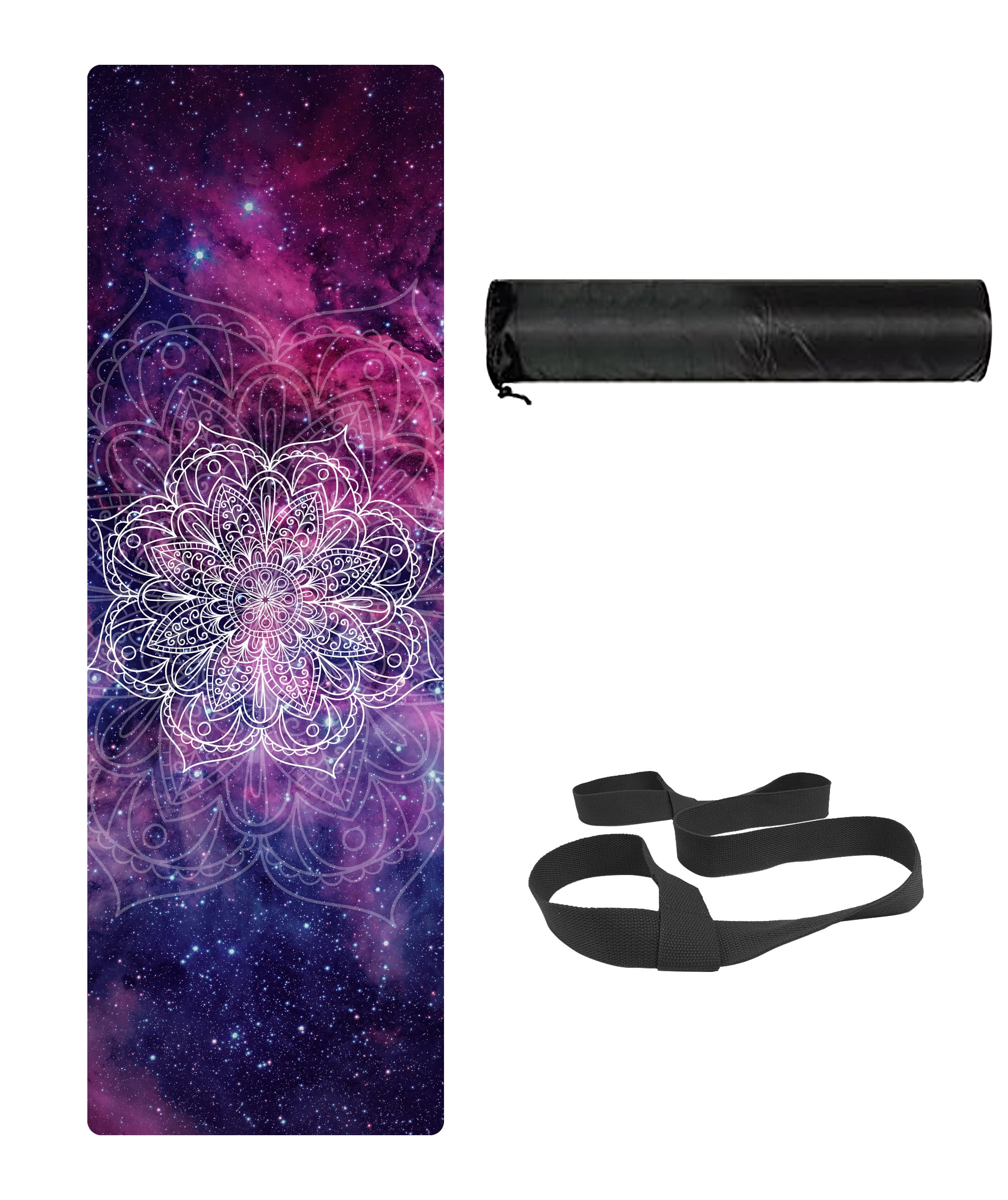 Gaiam Yoga Mat - Premium 6mm Print Extra Thick Non Slip Exercise & Fitness Mat For All Types Of Yoga, Pilates & Floor Workouts (68"L X 24"W X 6mm Thick