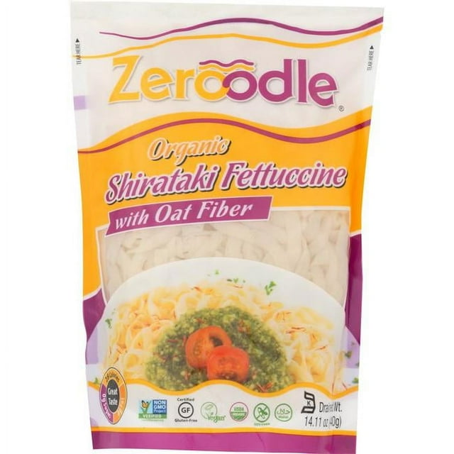 Zeroodle KHFM00322201 Pasta Fettuccine Oat, 14 oz