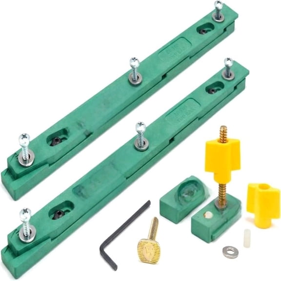 Zeroplay Miter Bar for Table Saw Sled Accessories and Woodworking Tools, (ZP750-B2S2), 2-Pack