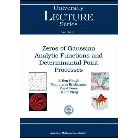 Zeros of Gaussian Analytic Functions and Determinantal Point Processes