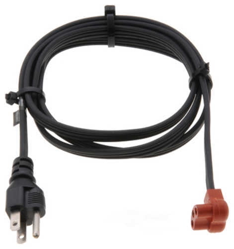 Zerostart 3600006 Repl cord, 120V, Right angled, Silicone, Peanut shaped htr term, 5' (1.5m) long