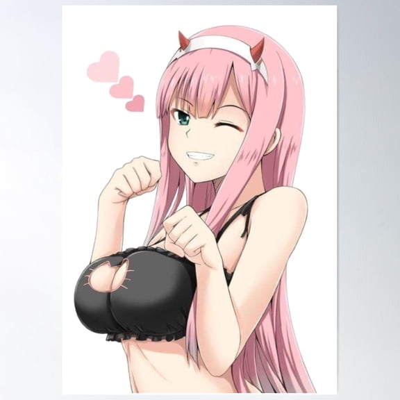 Zerotwo Kitty Keyhole Poster Wall Art, Modern Wall Decor For Living Room Bedroom, 24x36 UNFRAMED