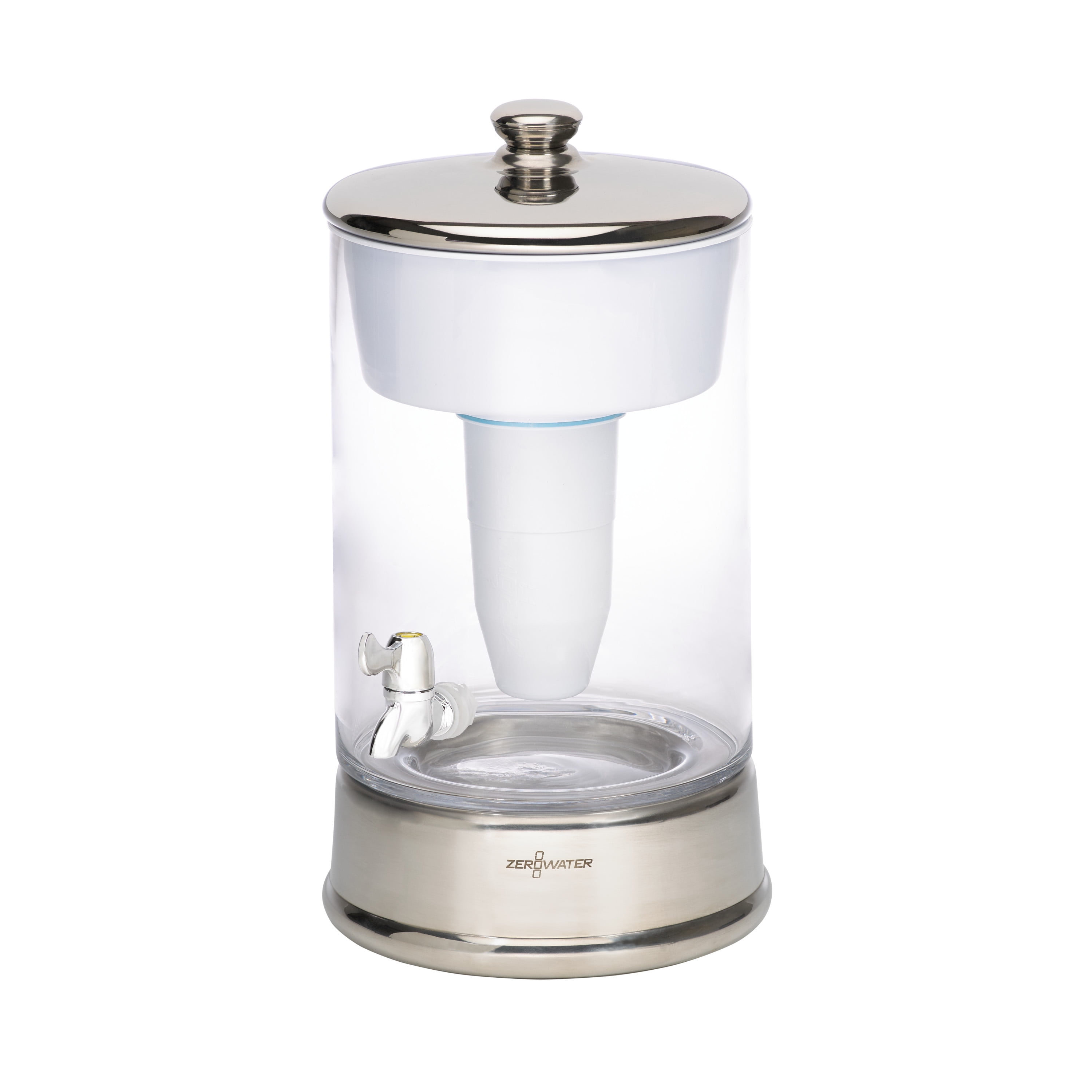 Zerowater 40 Cup ReadyPour™ Glass 5Stage Water Filtration Dispenser