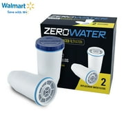 Zerowater Filter, 5-Stage Water Filter Replacement, Pitcher New, 2 Pack