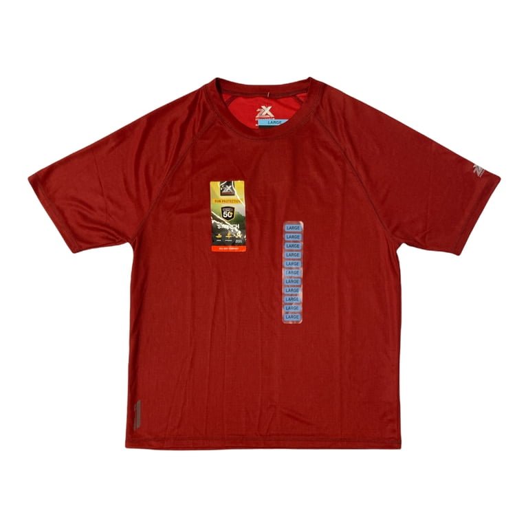 シャツ Zeroxposur Men's Stretch Short Sleeve UPF 50+ Sun Protection