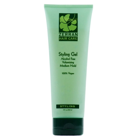 Zerran Styling Gel - Alcohol Free Volumizing Medium Hold (Size : 8 oz)