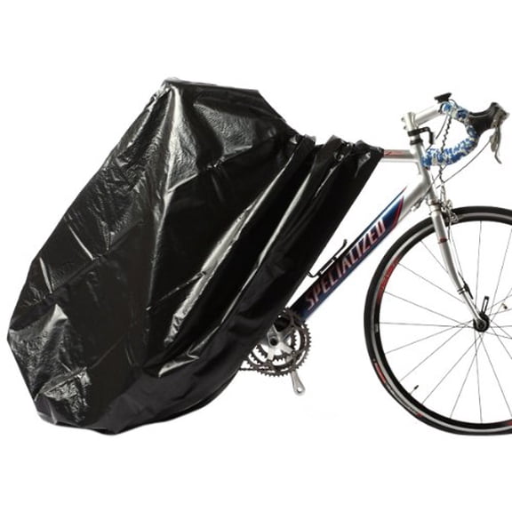 Zerust Rust Preventive Bicycle Storage Bag with Zip Closure, Black