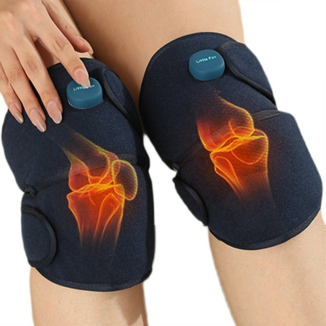 Zervatek Knee Massager with Heat Vibration, Heated Knee Brace for Knee