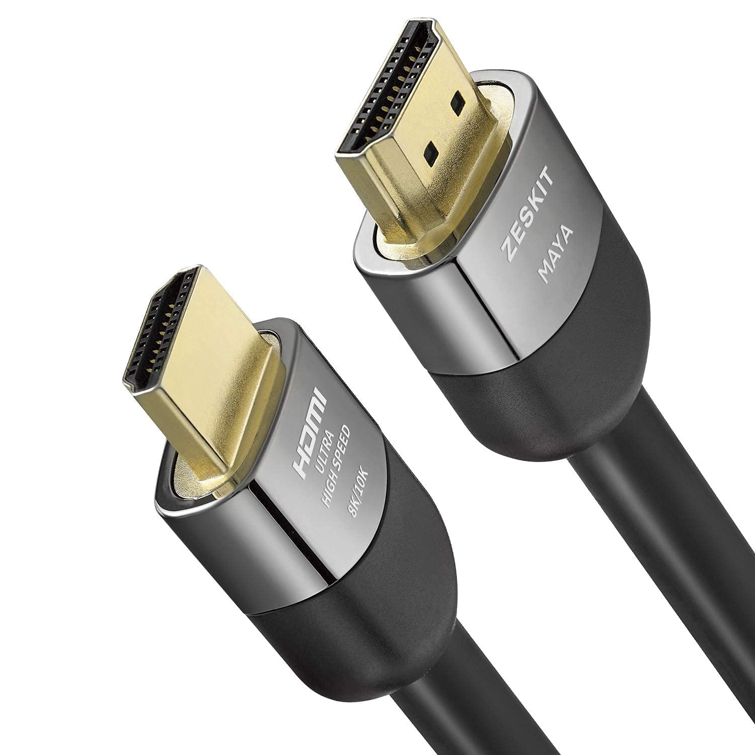 Zeskit Maya 8K 48Gbps Certified Ultra High Speed HDMI Cable 16ft CL3 In Wall Rated, 4K120 8K60 eARC HDR HDCP 2.2 2.3 Compatible with Dolby Vision Apple TV 4K Roku Sony LG Samsung Xbox Series X PS4 PS5