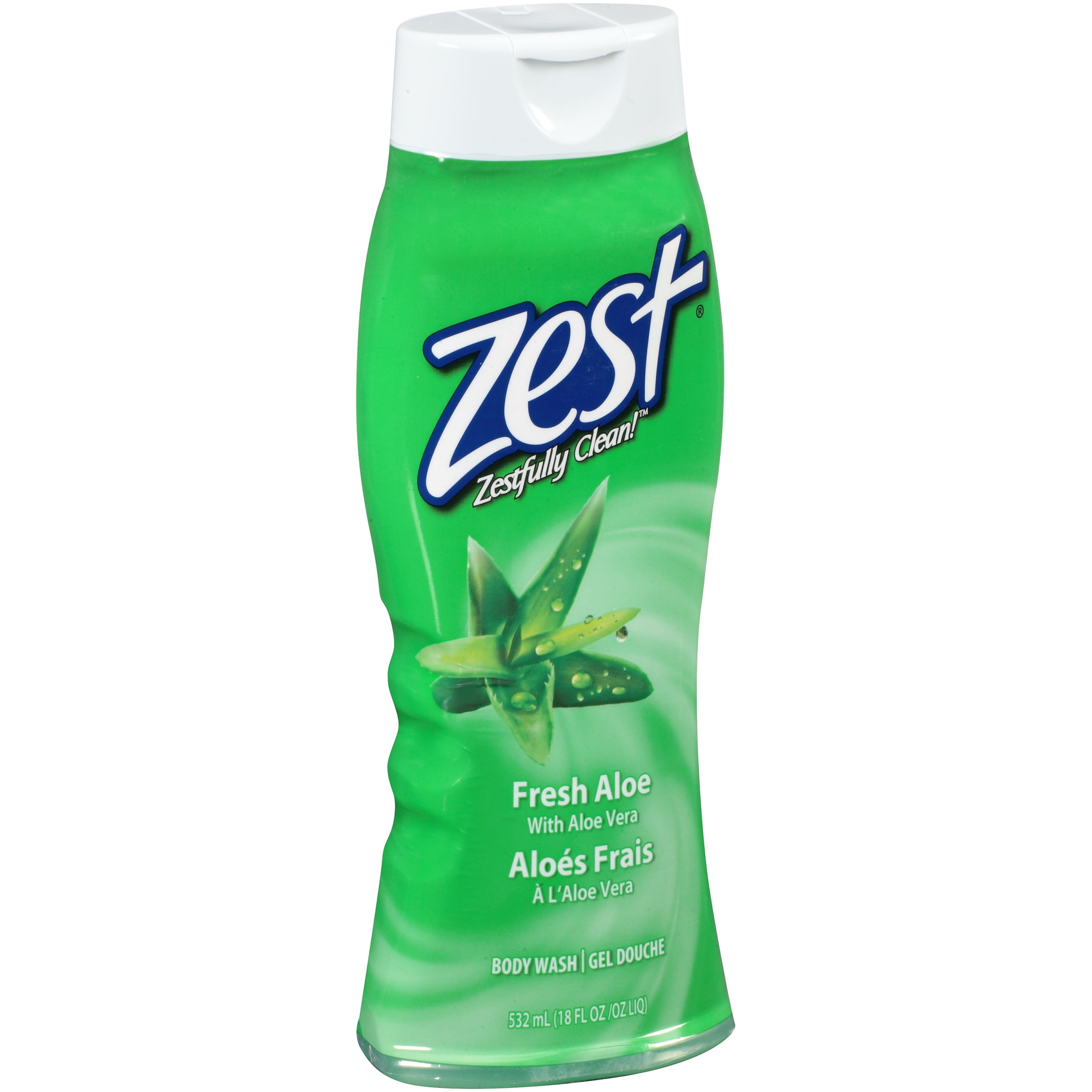 Zest Aloe Water & Pear Body Wash 18 oz