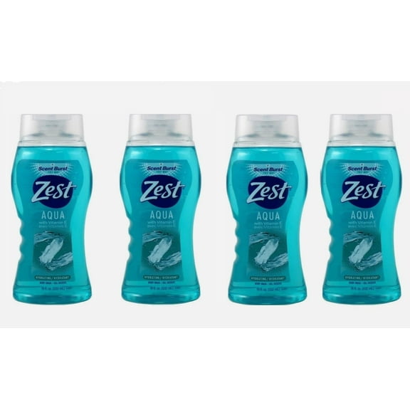 Zest Aqua Body Wash, BDF618 Oz (Pack Of 4)