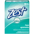 thumbnail image 1 of Zest Aqua Refreshing Deodorant Bar Soap, 4 Oz, Family Set of 8 Bars, 1 of 2
