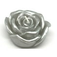 thumbnail image 1 of Zest Candle CFZ-102 3 in. Metallic Silver Rose Floating Candles -12pc-Box, 1 of 7