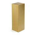 thumbnail image 1 of Zest Candle CPZ-163-12 3 x 9 in. Metallic Bronze Gold Square Pillar Candle -12pcs-Case - Bulk, 1 of 5