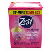 Zest Indulgence Moisturizing Lush Orchid & Almond Oil Bar Soap
