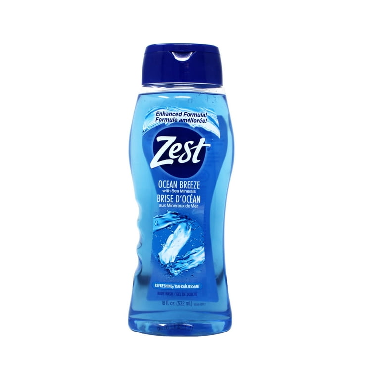 Zest Zestfully Clean Body Wash, Ocean Breeze with Sea