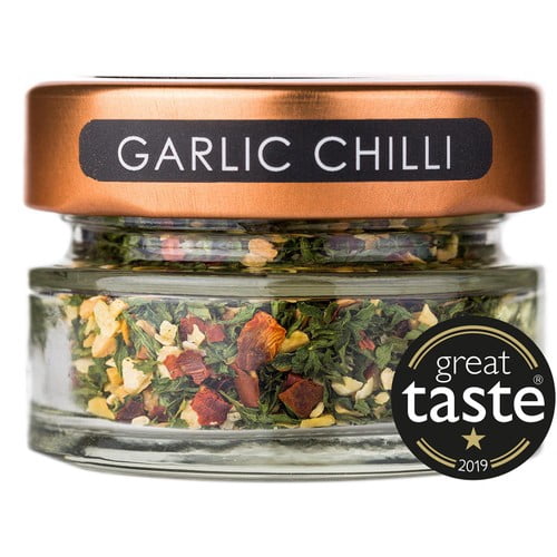 Zest & Zing Garlic Chilli Flakes 14g, British Import (Pack of 2)